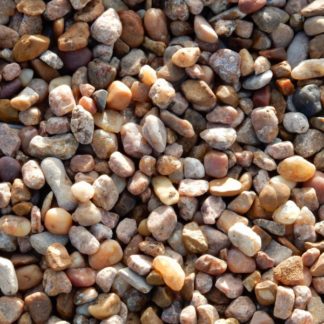 Rainbow rock. A gravel for pathways, drainage and as decorative rock. Also can be mixed with cement.